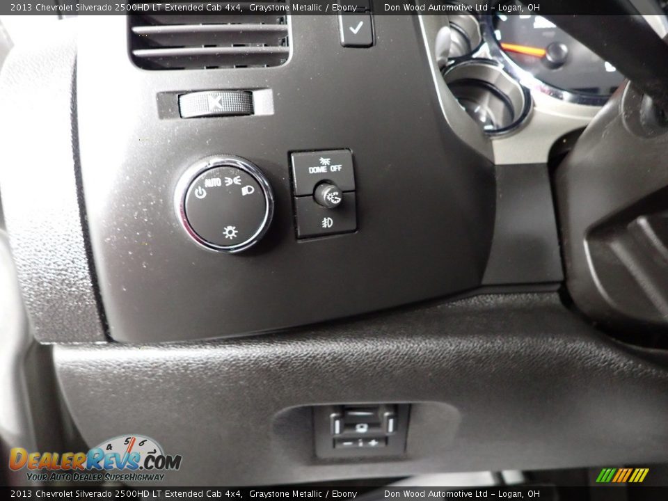 2013 Chevrolet Silverado 2500HD LT Extended Cab 4x4 Graystone Metallic / Ebony Photo #17