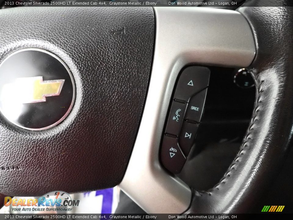 2013 Chevrolet Silverado 2500HD LT Extended Cab 4x4 Graystone Metallic / Ebony Photo #20