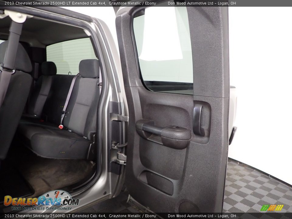 2013 Chevrolet Silverado 2500HD LT Extended Cab 4x4 Graystone Metallic / Ebony Photo #30