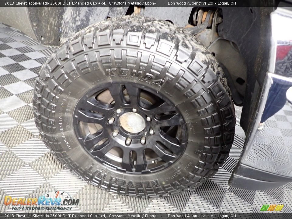 2013 Chevrolet Silverado 2500HD LT Extended Cab 4x4 Graystone Metallic / Ebony Photo #33