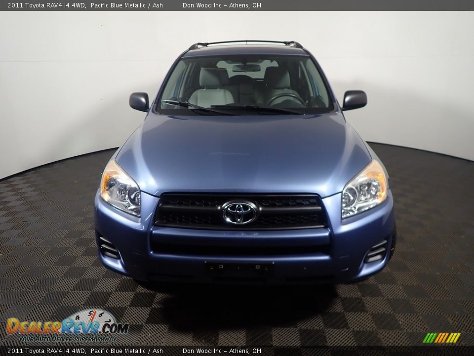 2011 Toyota RAV4 I4 4WD Pacific Blue Metallic / Ash Photo #6