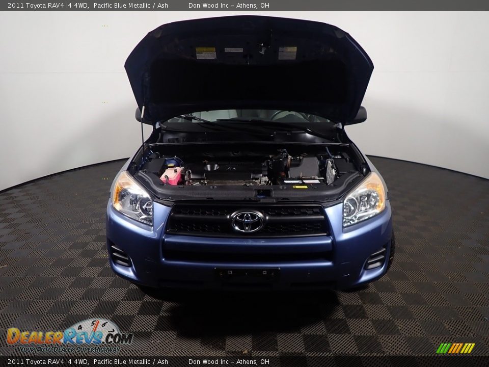 2011 Toyota RAV4 I4 4WD Pacific Blue Metallic / Ash Photo #7