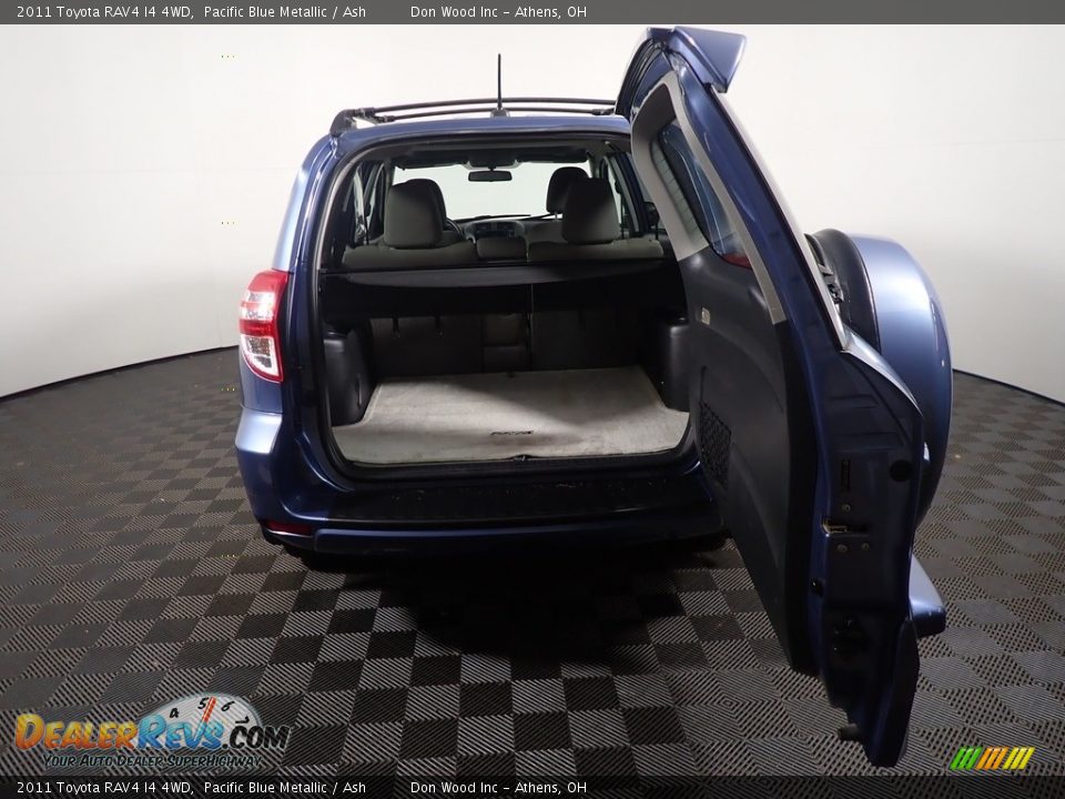 2011 Toyota RAV4 I4 4WD Pacific Blue Metallic / Ash Photo #13