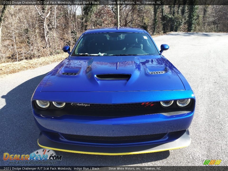 2021 Dodge Challenger R/T Scat Pack Widebody Indigo Blue / Black Photo #3