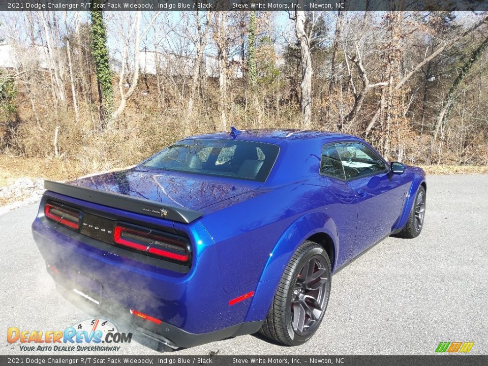 2021 Dodge Challenger R/T Scat Pack Widebody Indigo Blue / Black Photo #5