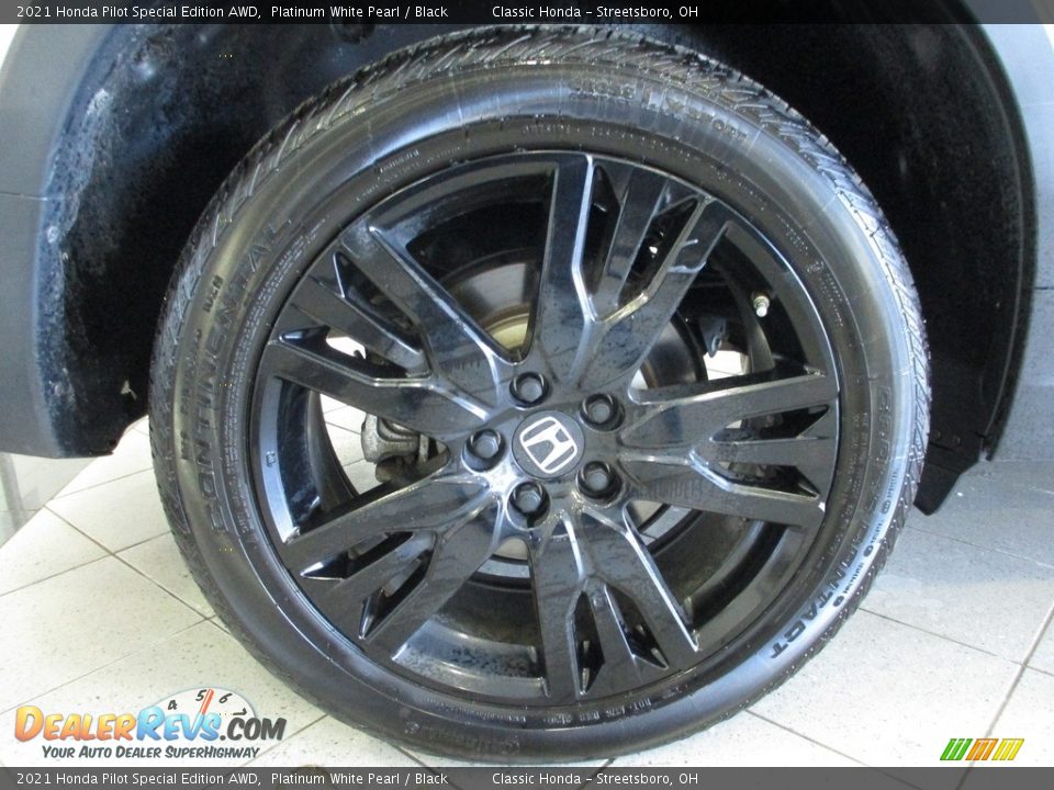2021 Honda Pilot Special Edition AWD Platinum White Pearl / Black Photo #6