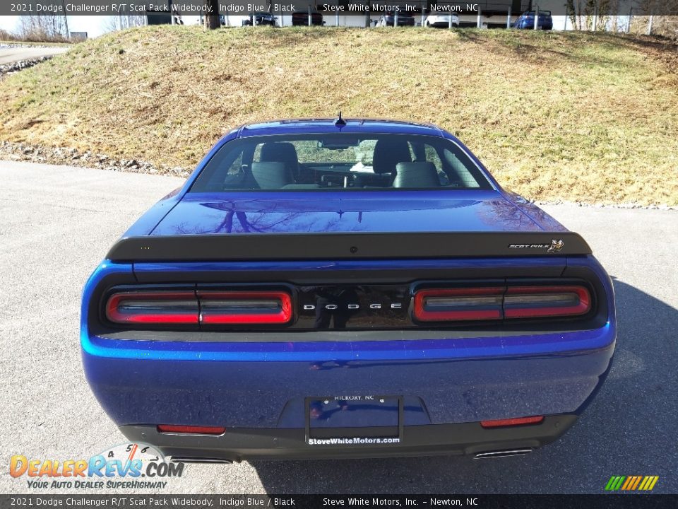 2021 Dodge Challenger R/T Scat Pack Widebody Indigo Blue / Black Photo #7