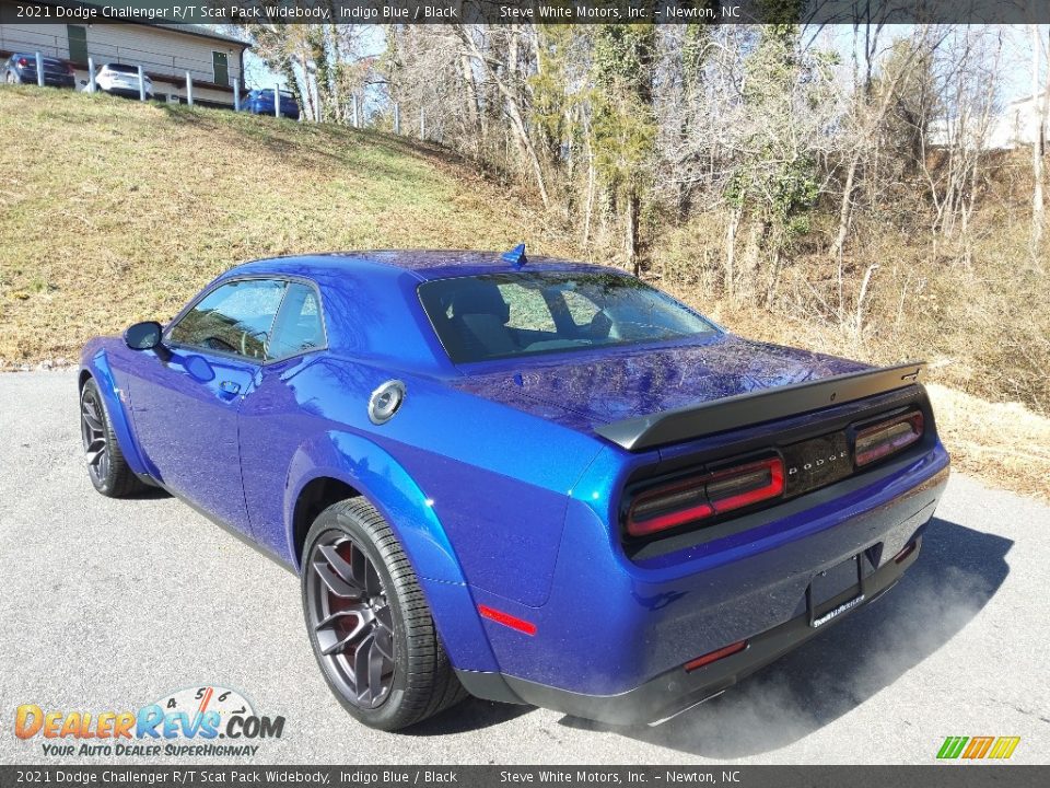 2021 Dodge Challenger R/T Scat Pack Widebody Indigo Blue / Black Photo #8