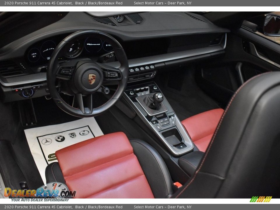 Front Seat of 2020 Porsche 911 Carrera 4S Cabriolet Photo #9