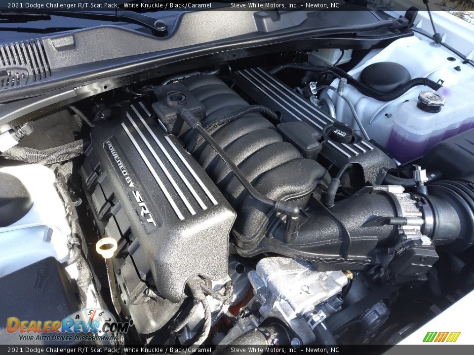 2021 Dodge Challenger R/T Scat Pack 392 SRT 6.4 Liter HEMI OHV-16 Valve VVT MDS V8 Engine Photo #9