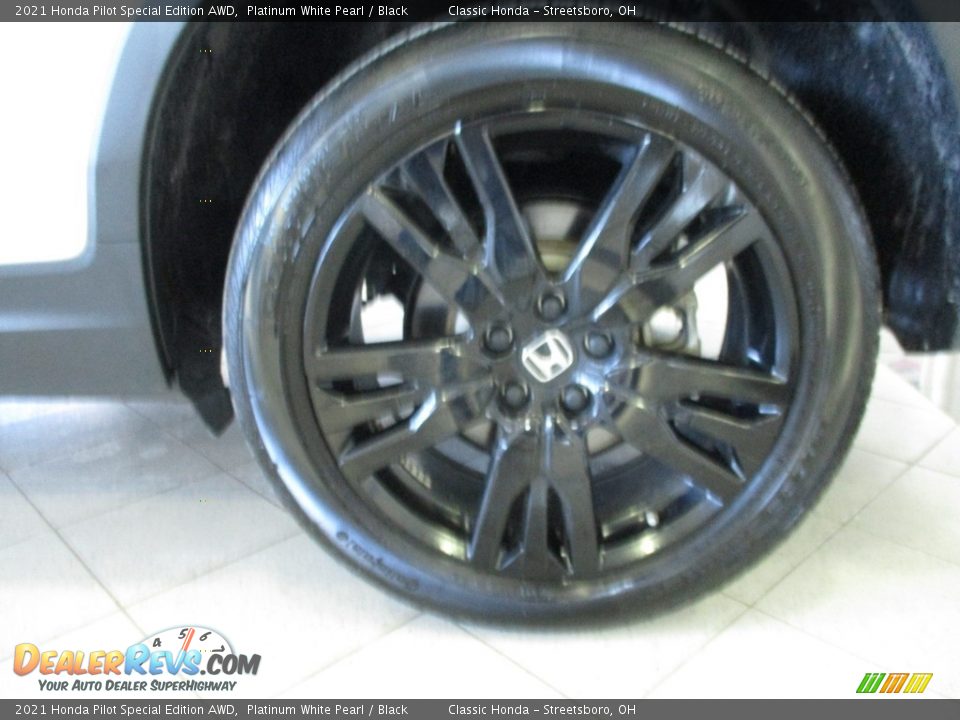 2021 Honda Pilot Special Edition AWD Platinum White Pearl / Black Photo #11