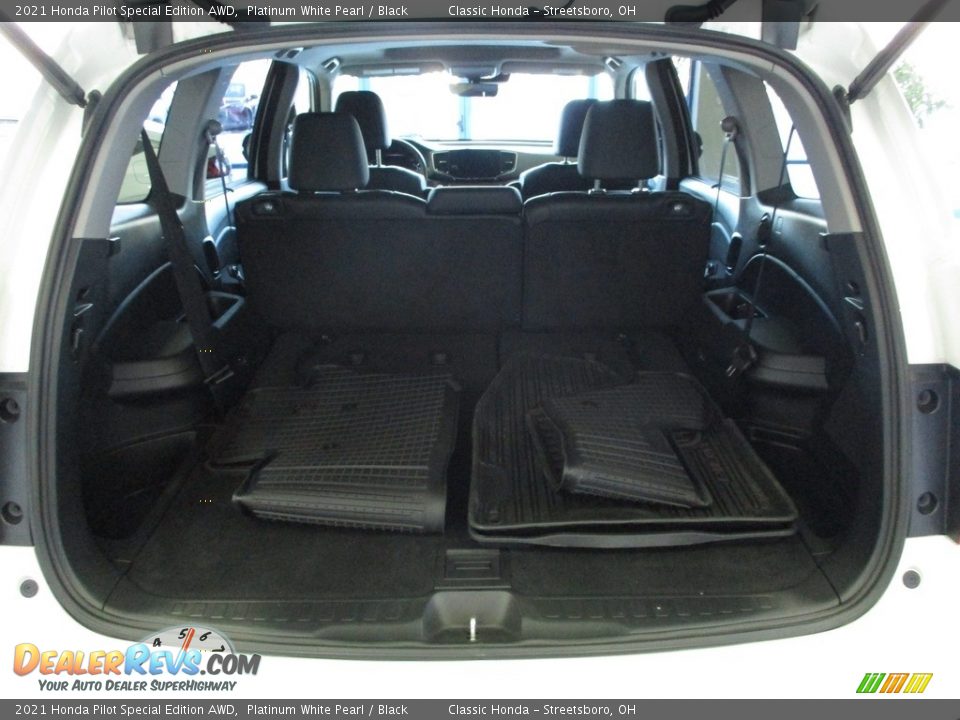 2021 Honda Pilot Special Edition AWD Platinum White Pearl / Black Photo #14