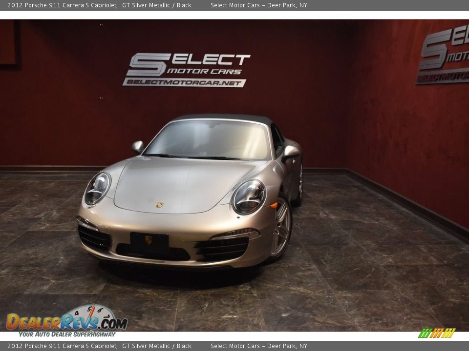 2012 Porsche 911 Carrera S Cabriolet GT Silver Metallic / Black Photo #1