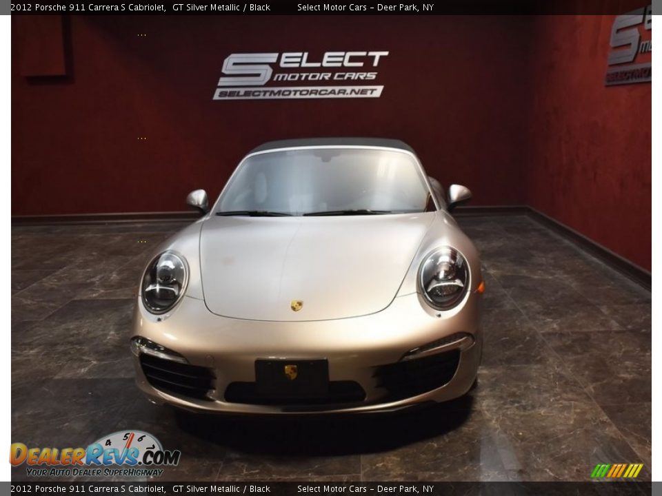 2012 Porsche 911 Carrera S Cabriolet GT Silver Metallic / Black Photo #2