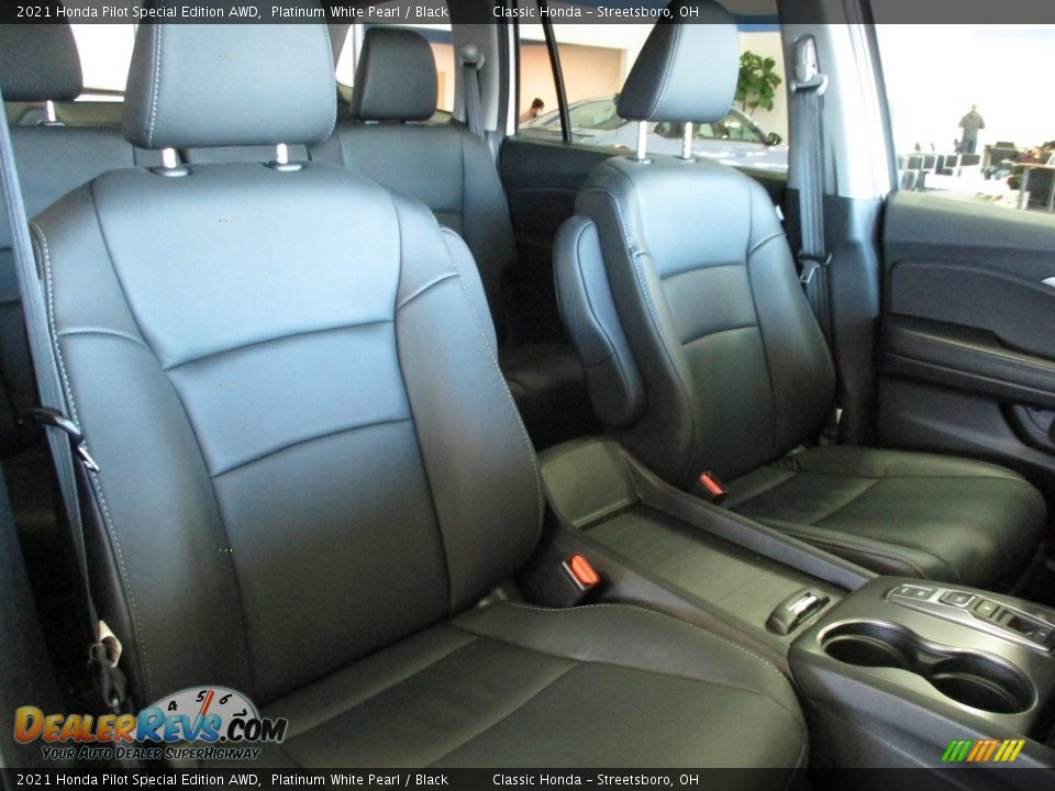2021 Honda Pilot Special Edition AWD Platinum White Pearl / Black Photo #18