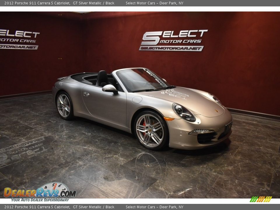 2012 Porsche 911 Carrera S Cabriolet GT Silver Metallic / Black Photo #5