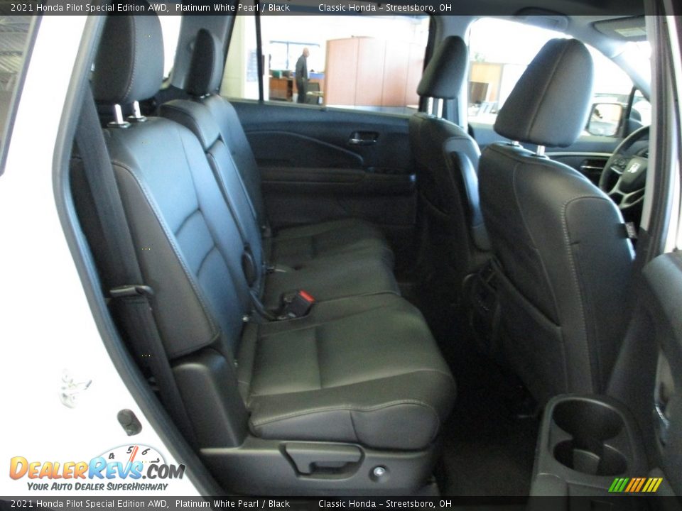 2021 Honda Pilot Special Edition AWD Platinum White Pearl / Black Photo #21