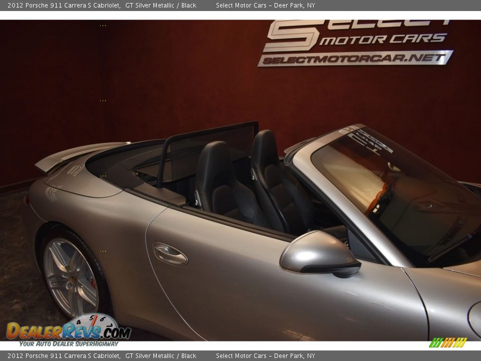 2012 Porsche 911 Carrera S Cabriolet GT Silver Metallic / Black Photo #7
