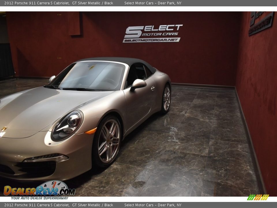 2012 Porsche 911 Carrera S Cabriolet GT Silver Metallic / Black Photo #8