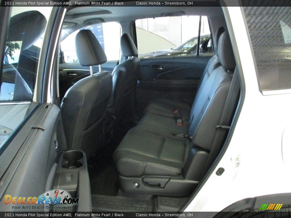 2021 Honda Pilot Special Edition AWD Platinum White Pearl / Black Photo #24
