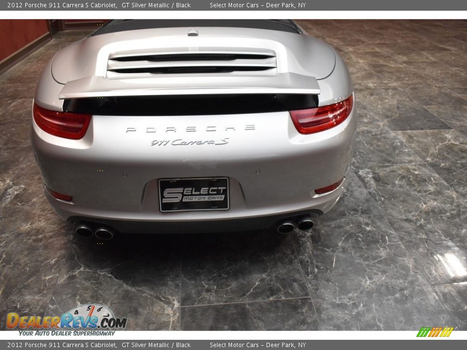 2012 Porsche 911 Carrera S Cabriolet GT Silver Metallic / Black Photo #9