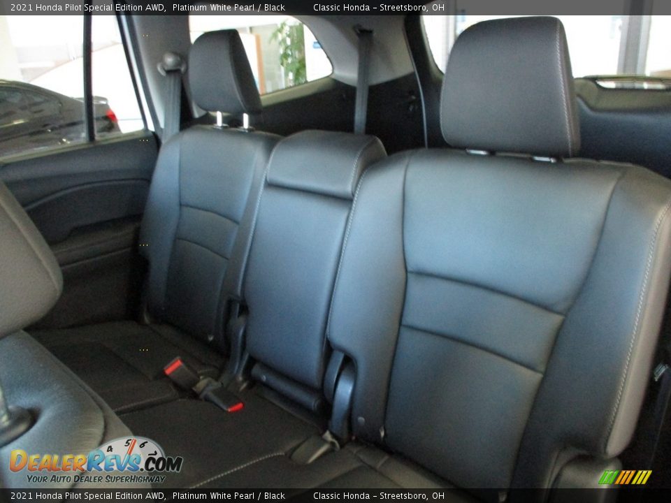 2021 Honda Pilot Special Edition AWD Platinum White Pearl / Black Photo #25