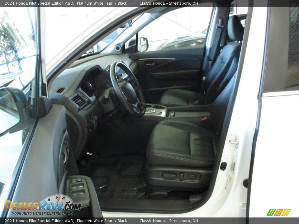 2021 Honda Pilot Special Edition AWD Platinum White Pearl / Black Photo #27