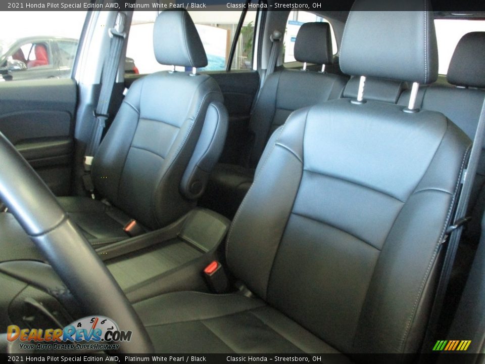 2021 Honda Pilot Special Edition AWD Platinum White Pearl / Black Photo #28