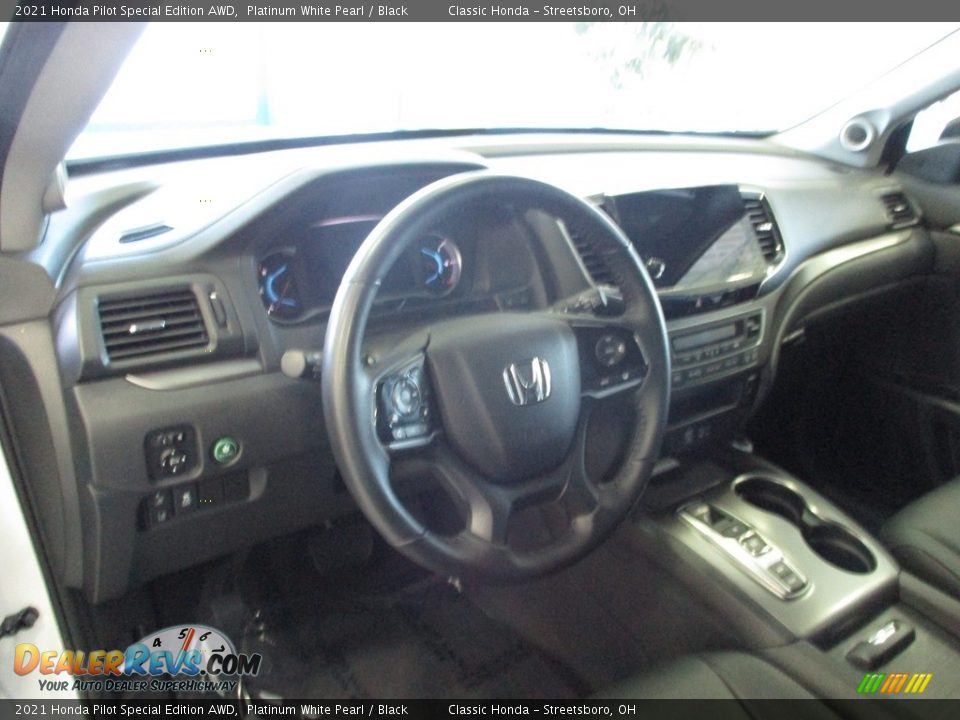 2021 Honda Pilot Special Edition AWD Platinum White Pearl / Black Photo #29