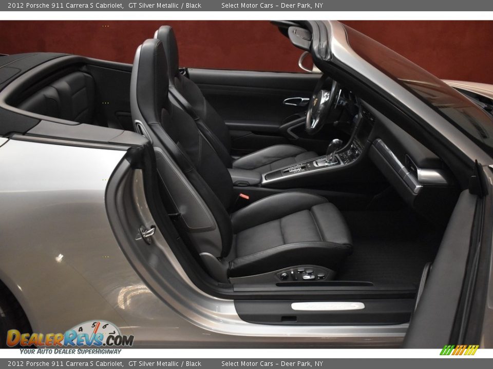 2012 Porsche 911 Carrera S Cabriolet GT Silver Metallic / Black Photo #16