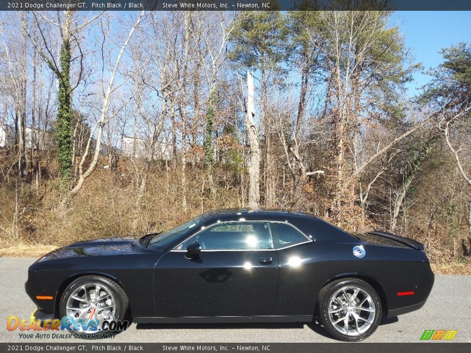 2021 Dodge Challenger GT Pitch Black / Black Photo #1