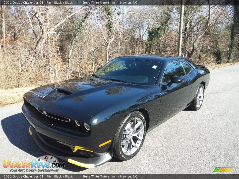 2021 Dodge Challenger GT Pitch Black / Black Photo #2