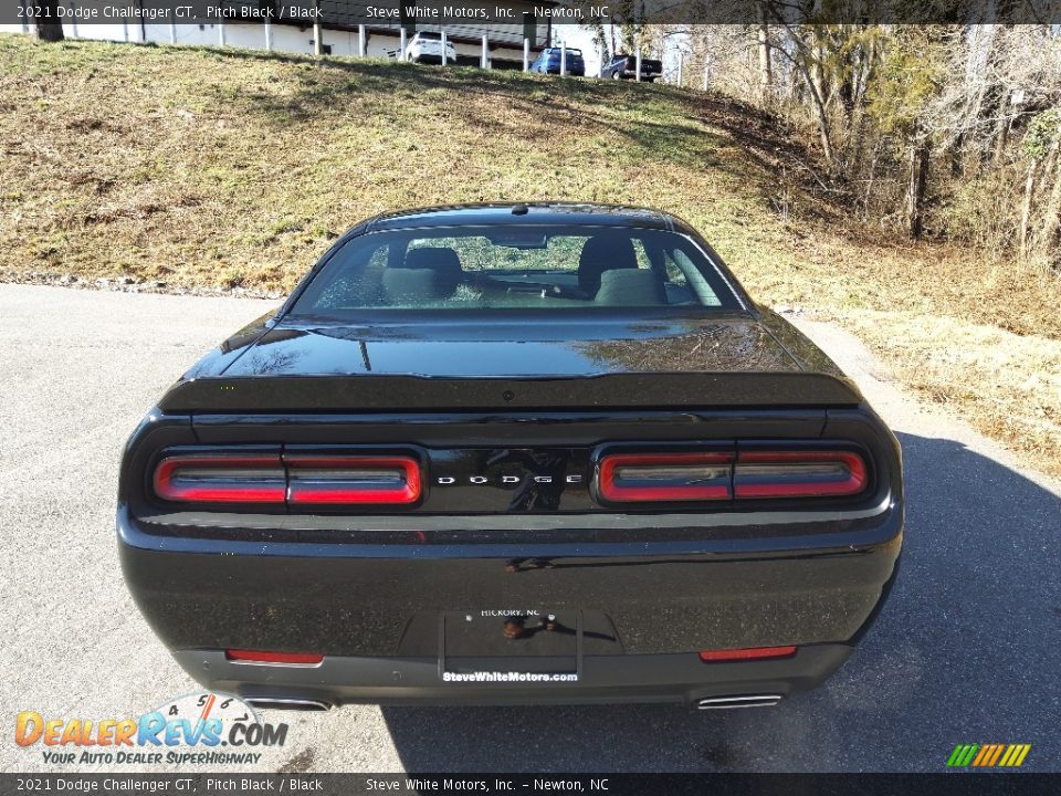 2021 Dodge Challenger GT Pitch Black / Black Photo #7