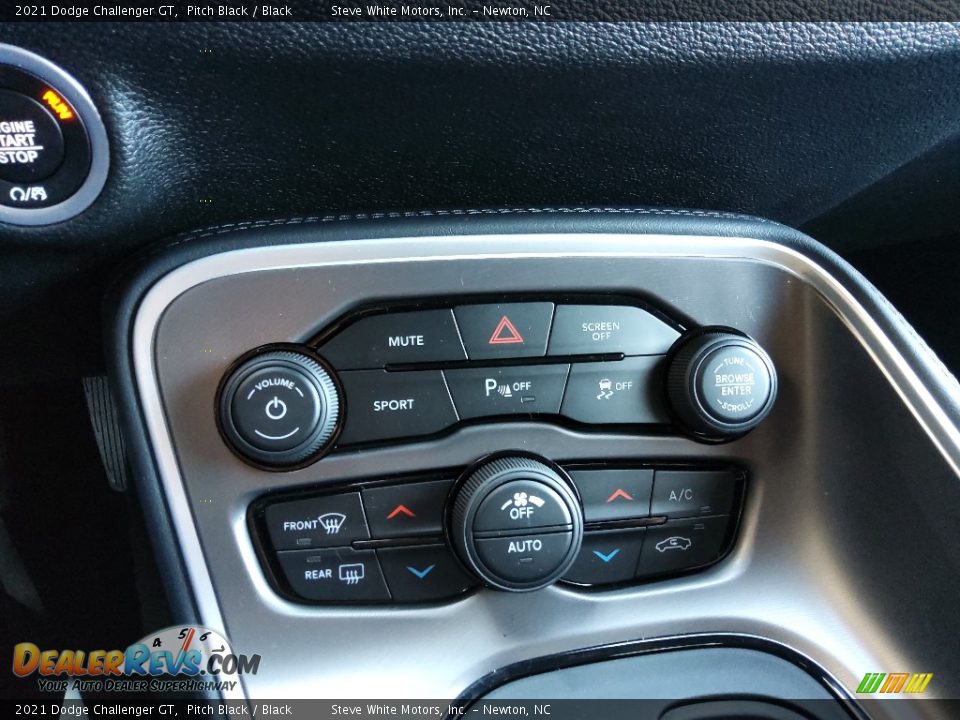 2021 Dodge Challenger GT Pitch Black / Black Photo #22