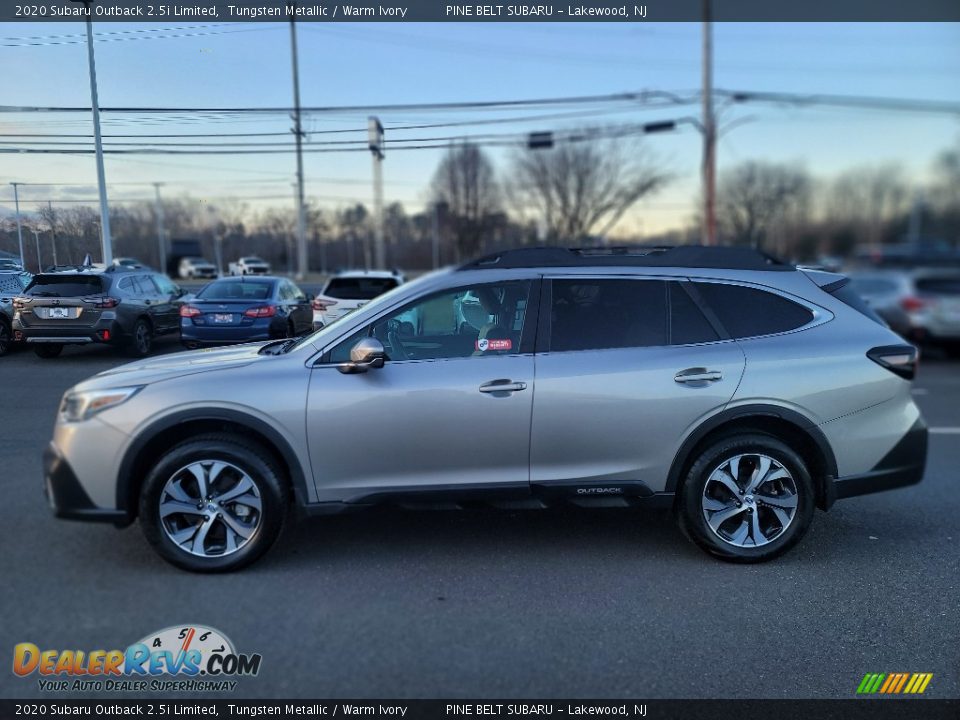 2020 Subaru Outback 2.5i Limited Tungsten Metallic / Warm Ivory Photo #19