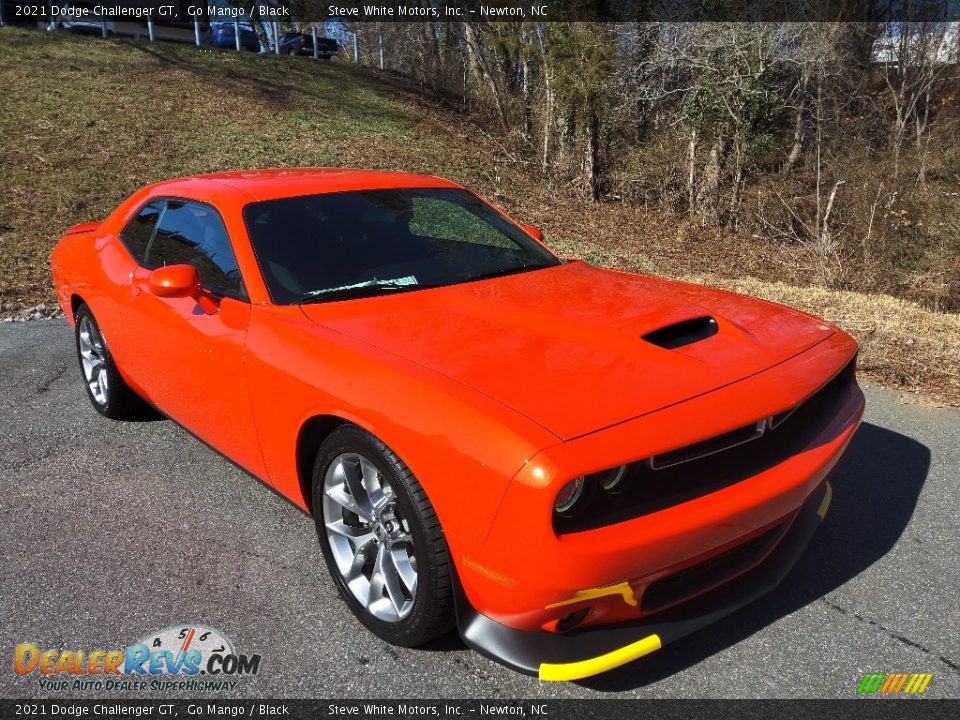 2021 Dodge Challenger GT Go Mango / Black Photo #4