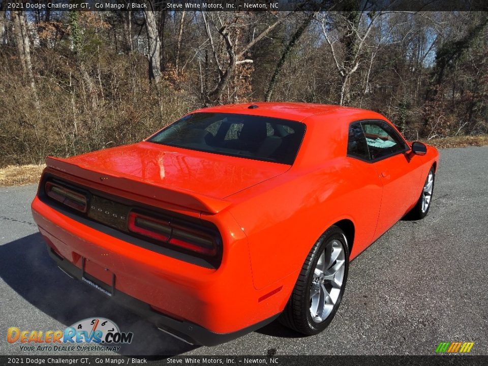 2021 Dodge Challenger GT Go Mango / Black Photo #6