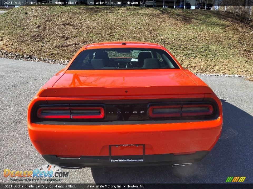 2021 Dodge Challenger GT Go Mango / Black Photo #7