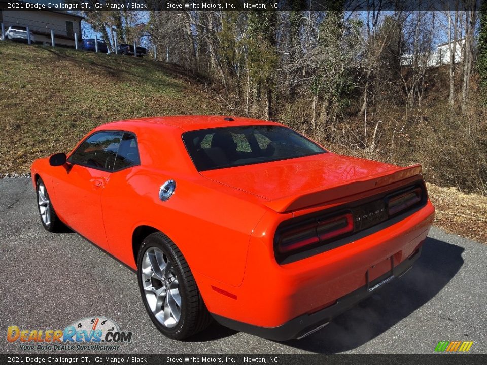 2021 Dodge Challenger GT Go Mango / Black Photo #8