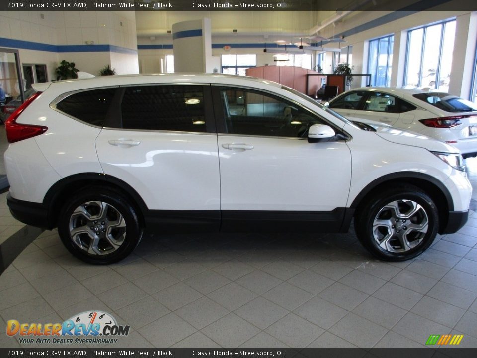 2019 Honda CR-V EX AWD Platinum White Pearl / Black Photo #4