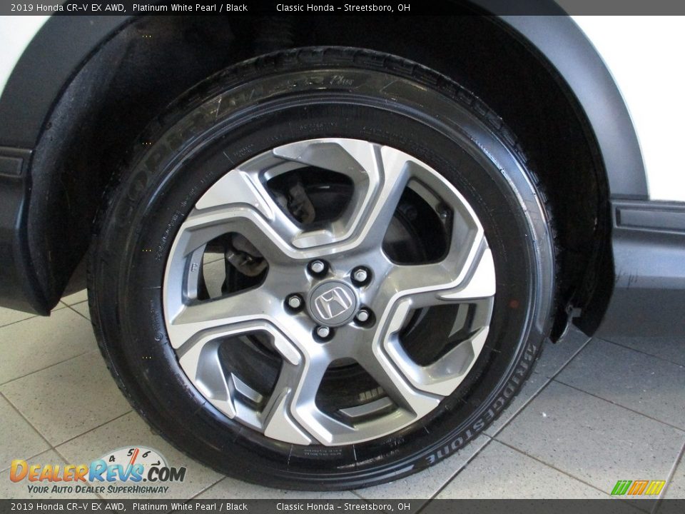2019 Honda CR-V EX AWD Platinum White Pearl / Black Photo #6