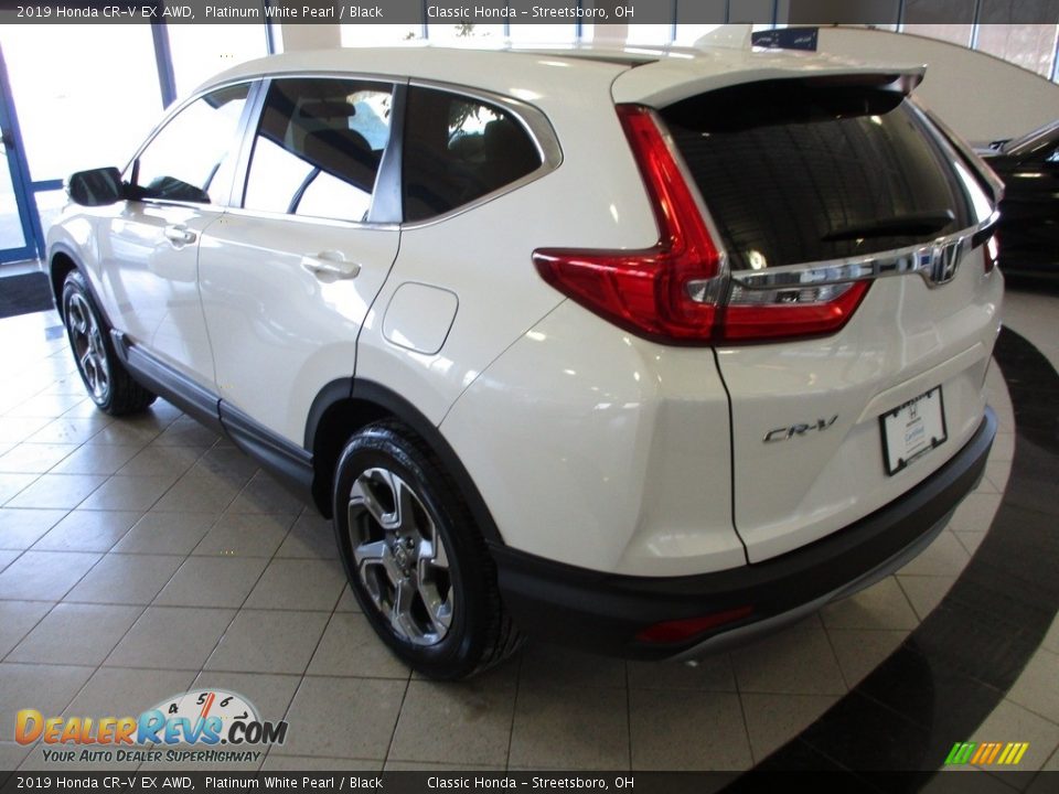 2019 Honda CR-V EX AWD Platinum White Pearl / Black Photo #9