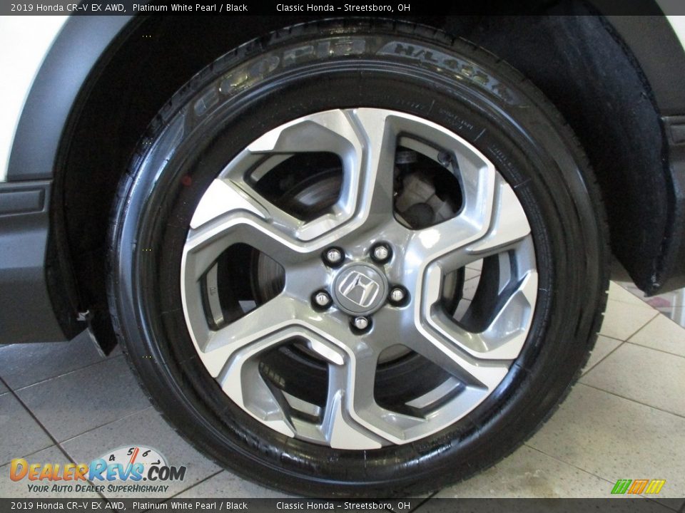 2019 Honda CR-V EX AWD Platinum White Pearl / Black Photo #11