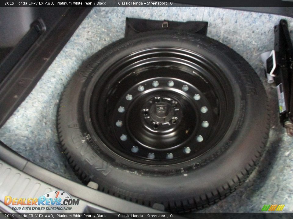 2019 Honda CR-V EX AWD Platinum White Pearl / Black Photo #14