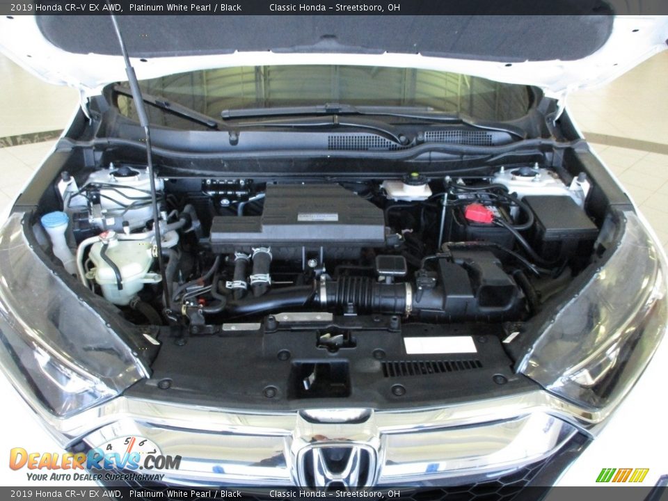 2019 Honda CR-V EX AWD Platinum White Pearl / Black Photo #16