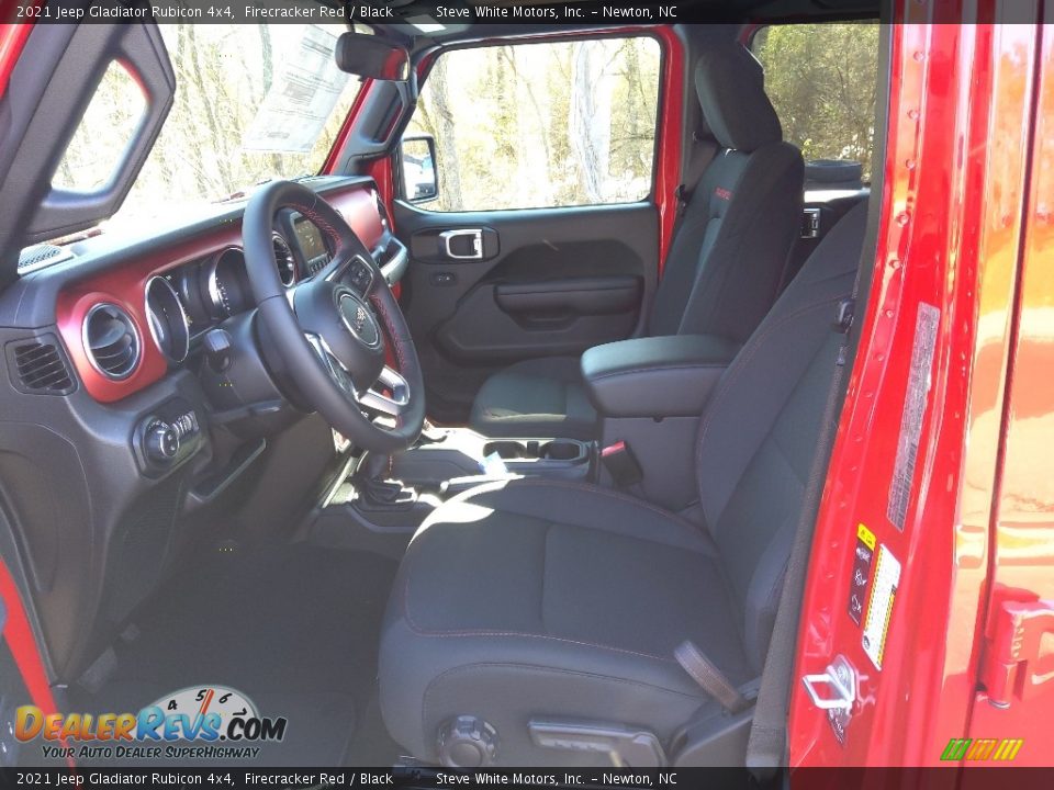 2021 Jeep Gladiator Rubicon 4x4 Firecracker Red / Black Photo #11