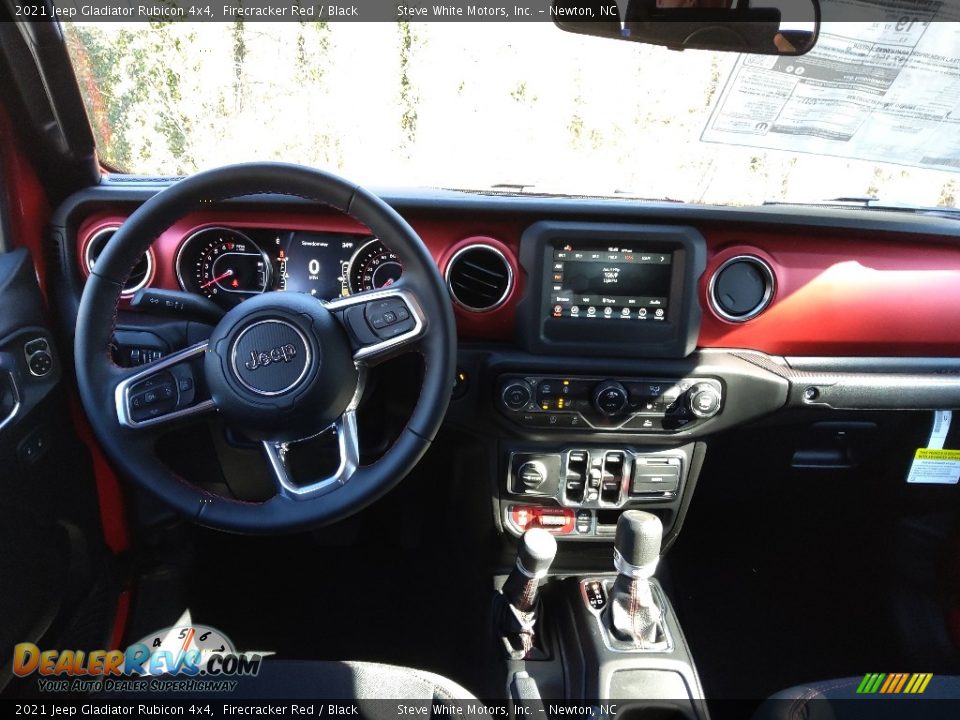 2021 Jeep Gladiator Rubicon 4x4 Firecracker Red / Black Photo #16