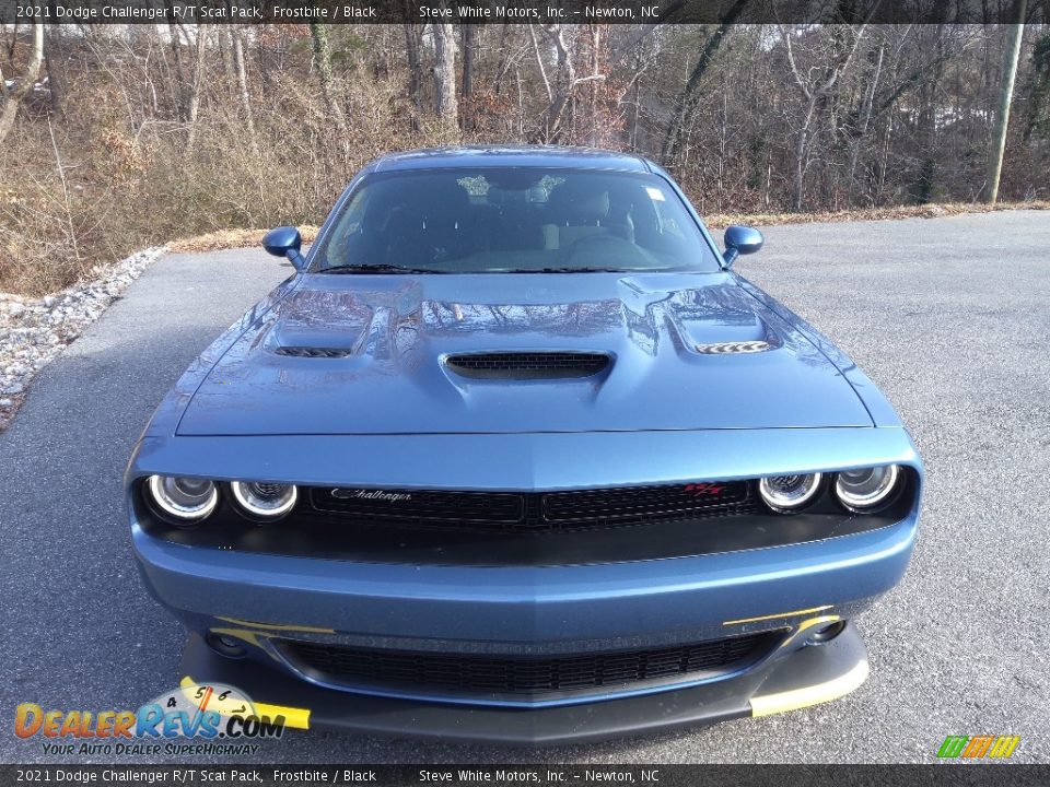 2021 Dodge Challenger R/T Scat Pack Frostbite / Black Photo #3