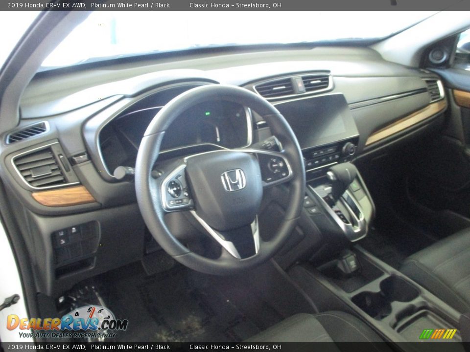 2019 Honda CR-V EX AWD Platinum White Pearl / Black Photo #30