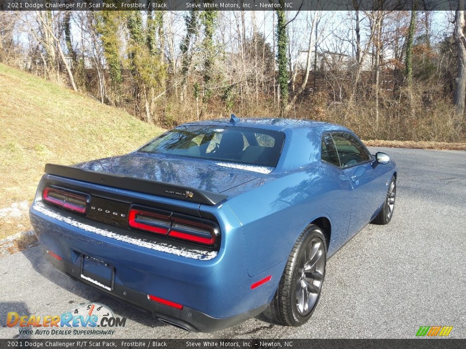 2021 Dodge Challenger R/T Scat Pack Frostbite / Black Photo #6